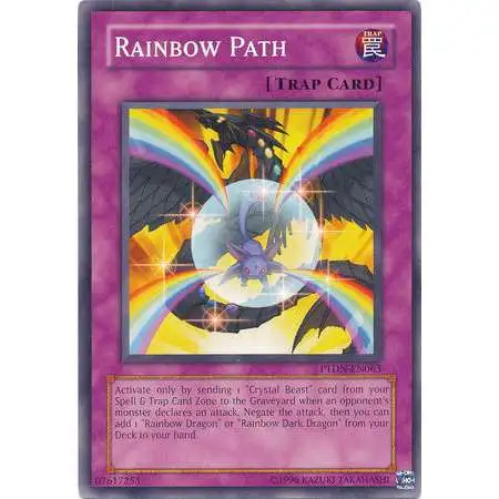 YuGiOh GX Trading Card Game Phantom Darkness Common Rainbow Path PTDN-EN063