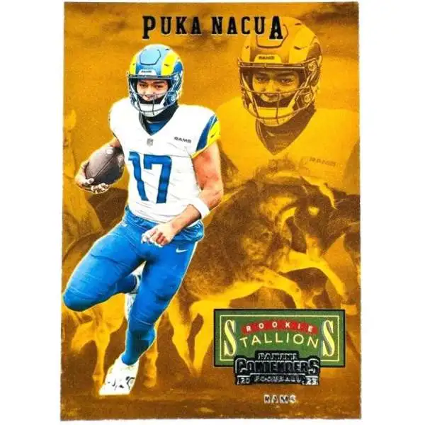 NFL 2023 Panini Contenders Rookie Stallions Puka Nacua #19 [Rookie]