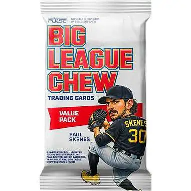 MLB Pulse 2026 Big League Chew Baseball Trading Card VALUE Pack [8 Cards] (Pre-Order ships August)