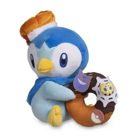 Pokemon Pumpkin Celebration Piplup Exclusive 8.75-Inch Plush