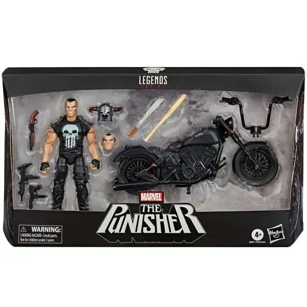 Marvel Legends Punisher Motorcycle & Action Figure