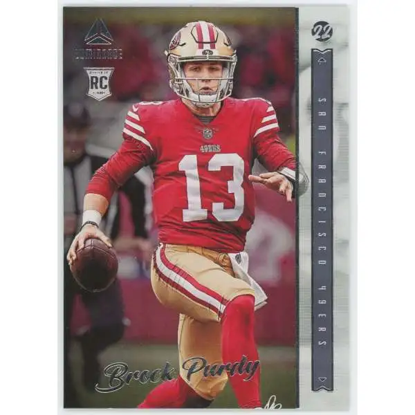 NFL San Francisco 49ers 2022 Panini Chronicles Luminance Brock Purdy #213 [Rookie]