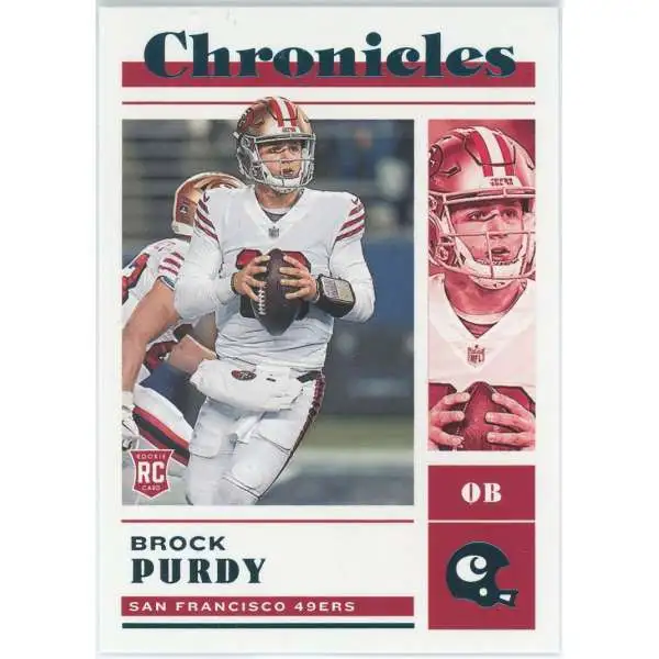 NFL San Francisco 49ers 2022 Panini Chronicles Teal Brock Purdy #41 [Rookie]