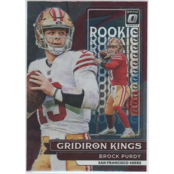 NFL San Francisco 49ers 2022 Panini Chronicles Score Brock Purdy SP-401 [Rookie]