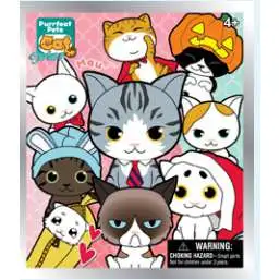 3D Figural Foam Bag Clip Purrfect Pets Cat Series 2 Mystery Pack [1 RANDOM Figure]