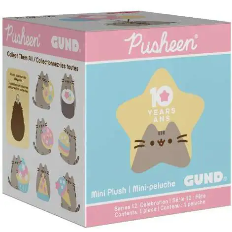 Pusheen Series 12 Celebration Mini Plush Mystery Pack [1 RANDOM Figure]