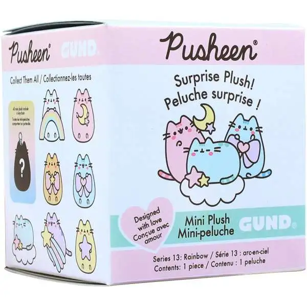 Pusheen Series 13 Rainbow Mini Plush Mystery Pack [1 RANDOM Figure]