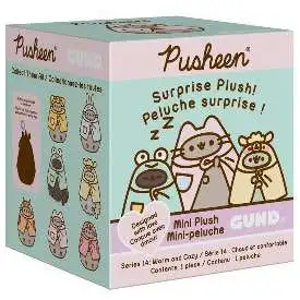 Pusheen Series 14 Warm & Cozy Mini Plush Mystery Pack [1 RANDOM Figure]