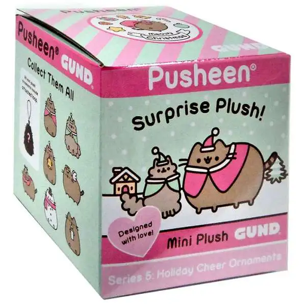 Pusheen Series 5 Holiday Cheer Ornaments Mini Plush Mystery Pack [1 RANDOM Figure]
