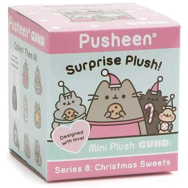 Pusheen Series 8 Christmas Sweets Mini Plush Mystery Pack [1 RANDOM Figure]