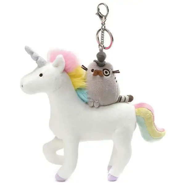 Pusheen Fancy Unicorn 8.5-Inch Plush Keychain