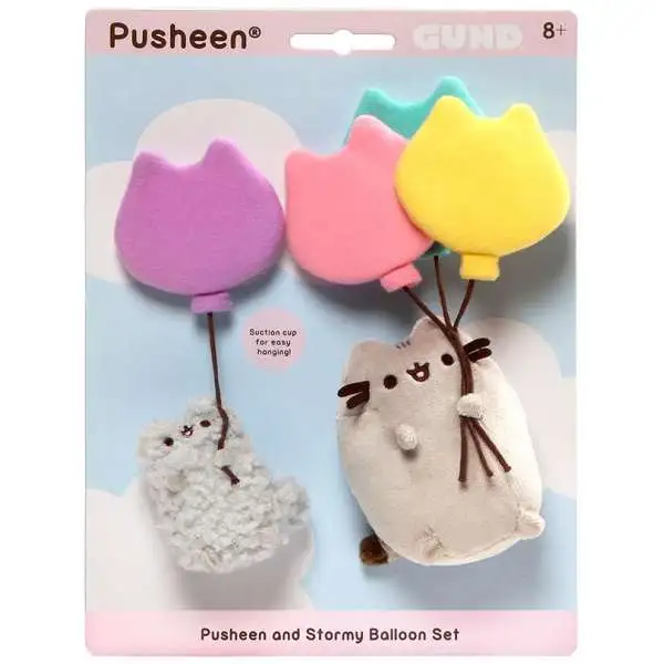 Pusheen & Stormy 8-Inch Plush Cling 2-Pack