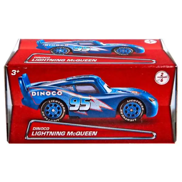 Dinoco and Lightning McQueen., from Mattel., Al's Toy Barn