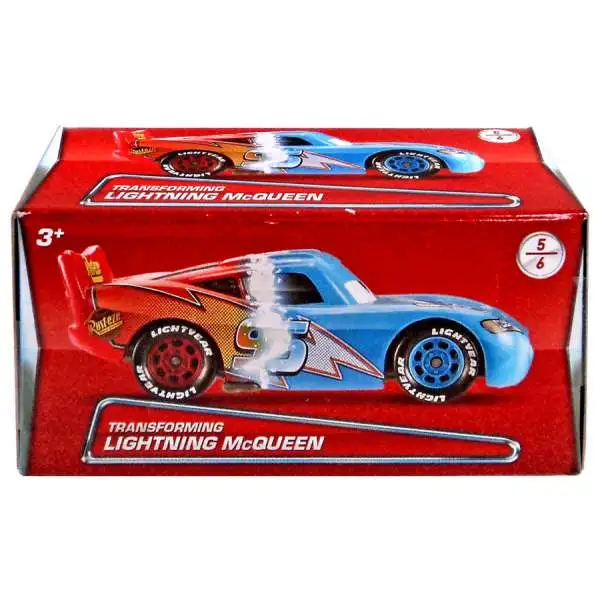 Disney / Pixar Cars Puzzle Box Series 2 Transforming Lightning McQueen Diecast Car