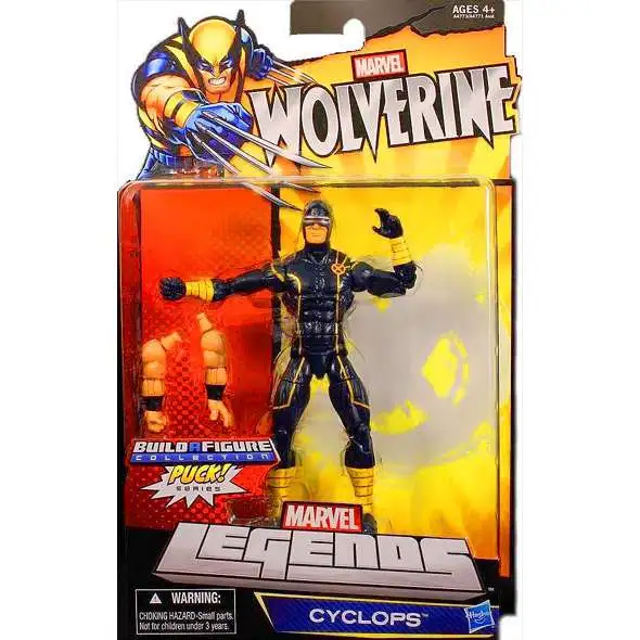 Wolverine Marvel Legends Puck Series Cyclops Exclusive Action Figure