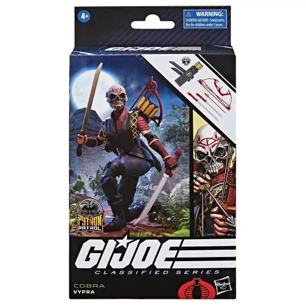 GI Joe Classified Series Python Patrol Vypra Exclusive Action Figure #88 (Pre-Order ships November)