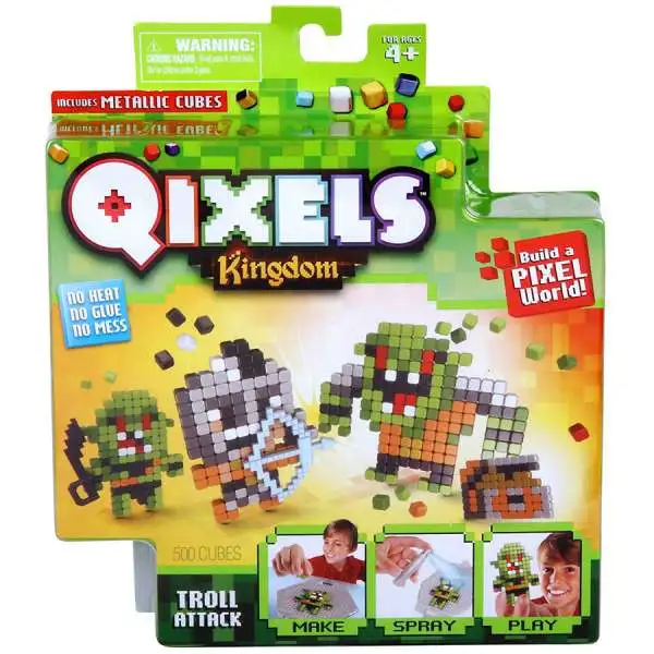Qixels Kingdom Troll Attack Refill Pack