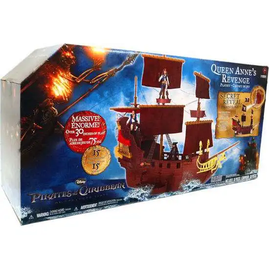 Pirates of the Caribbean On Stranger Tides Queen Anne's Revenge Playset [Damaged Package]