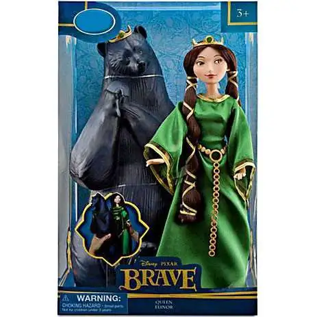 Disney / Pixar Brave Queen Elinor & Bear Exclusive Doll Set [Damaged Package]