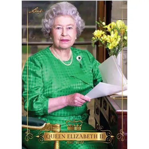 Leaf 2022 Remembrance Queen Elizabeth II Trading Card [#3]