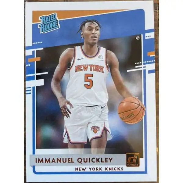 NBA 2020 Donruss Basketball Rated Rookie Immanuel Quickley #215 [Base]