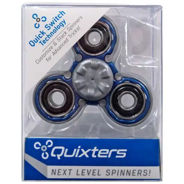 Quixters Blue Basic Spinner [Gray Outside]
