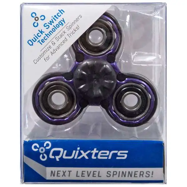 Quixters Purple Basic Spinner [Black Outside]