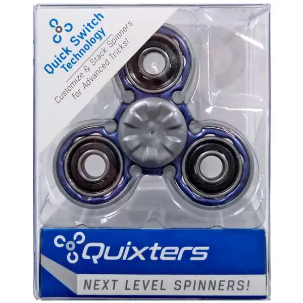 Quixters Purple Basic Spinner [Gray Outside]
