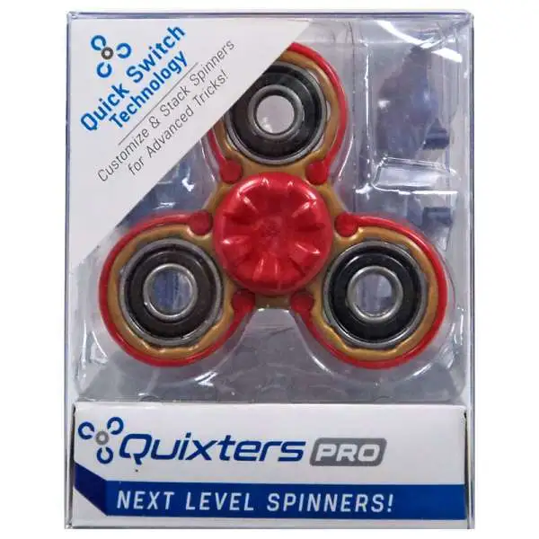 Quixters Gold Pro Spinner [Red Outside]
