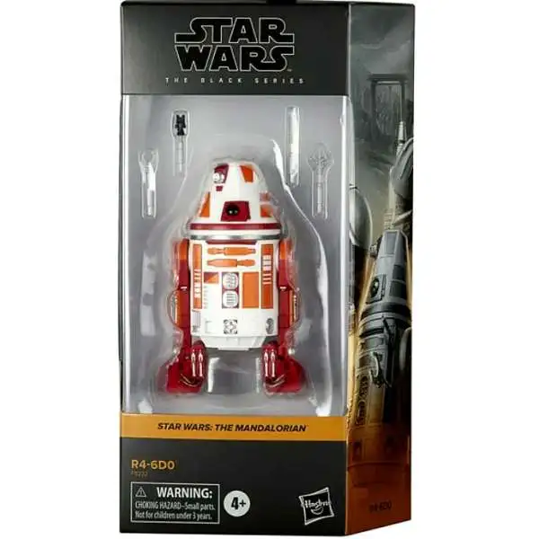 Star Wars The Mandalorian Black Series R4-6D0 Exclusive Action Figure