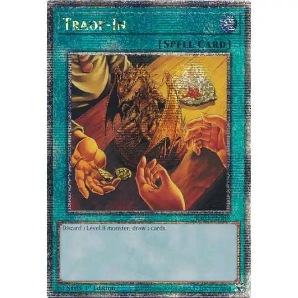 YuGiOh Trading Card Game Quarter Century Bonanza Quarter Century Secret Rare Trade-In RA03-EN188