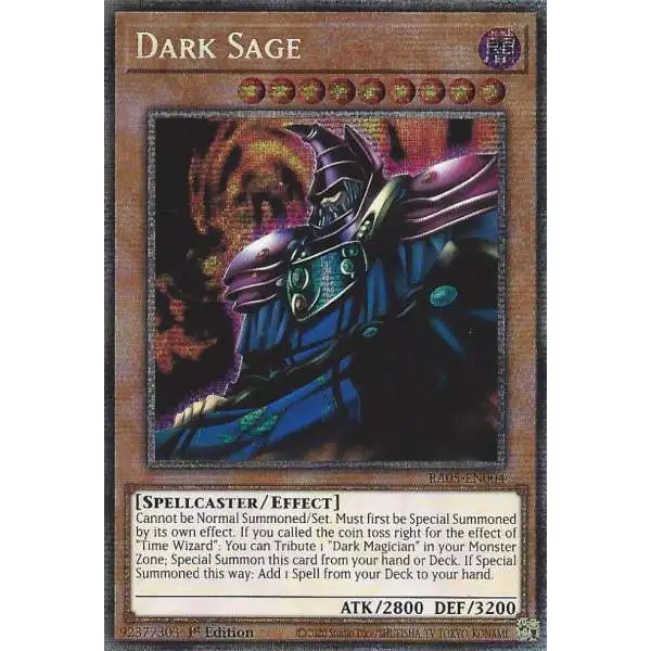 dark sage yugioh card [Yu-Gi-Oh! Duel Links] Dark Sage Secret Rare G5-01