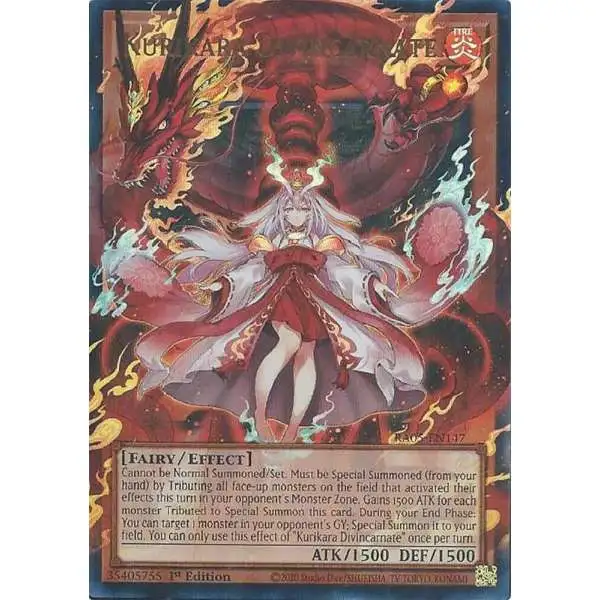 yugioh kurikara divincarnate deck [SUB1-JPS10-SCR]  Cardingedge A single card from the set Power of the Elements 14 Cards You Should Side