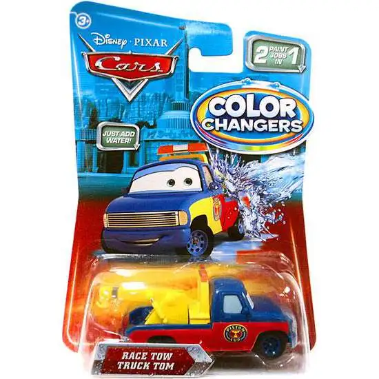 Disney / Pixar Cars Color Changers Race Tow Truck Tom Diecast Car