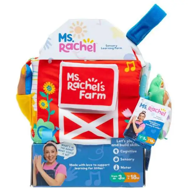 Ms. Rachel Sensory Learning Farm Toy