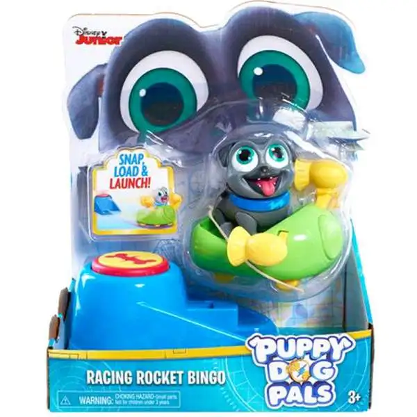 Disney Junior Puppy Dog Pals Racing Rocket Bingo Action Figure