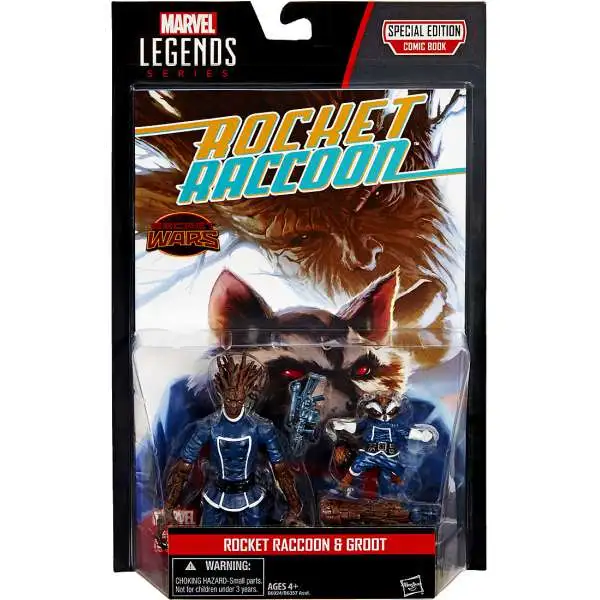 Marvel Legends Rocket Raccoon & Groot Action Figure 2-Pack