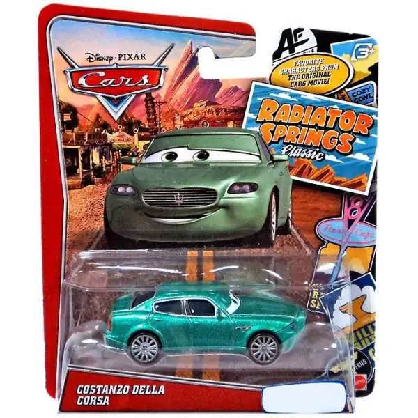 Disney / Pixar Cars Radiator Springs Classic Costanzo Della Corsa Exclusive Diecast Car