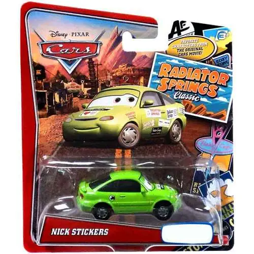 Disney / Pixar Cars Radiator Springs Classic Nick Stickers Exclusive Diecast Car