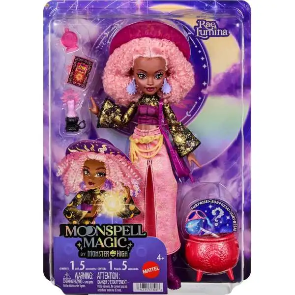 Monster High Moonspell Magic Rae Lumina Doll [Sun Witch]