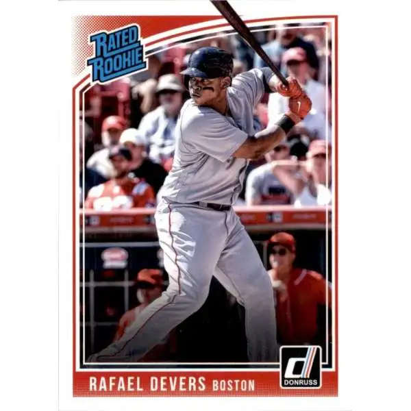 MLB 2018 Panini Donruss Rafael Devers #35 [Rated Rookie]