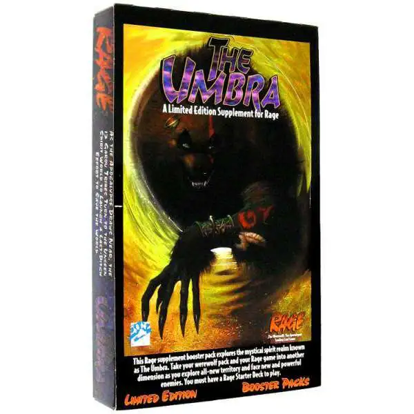 THE WYRM CCG A LIMITED EDITION SUPPLEMENT FOR RAGE BOOSTER BOX SEALED CASE AVAIL 