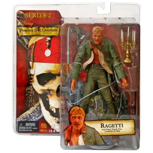 NECA Pirates of the Caribbean Curse of the Black Pearl Series 2 Ragetti Action Figure