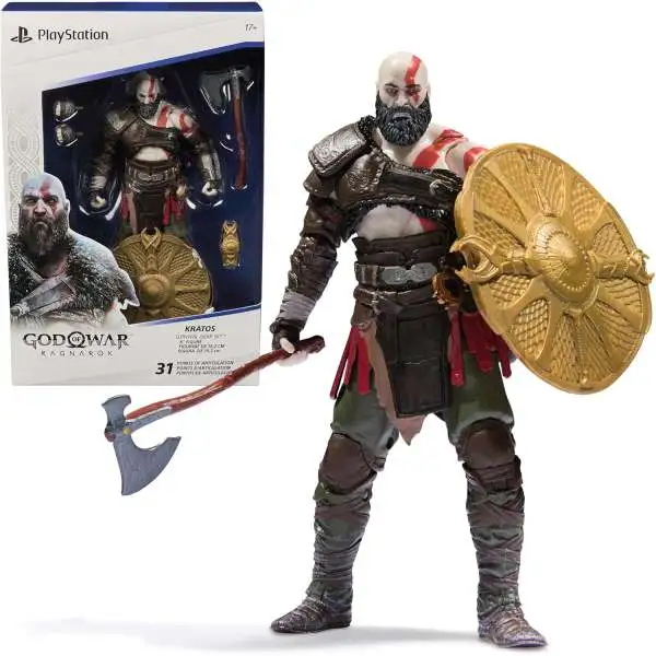 Playstation God of War Ragnarok Kratos Deluxe Action Figure