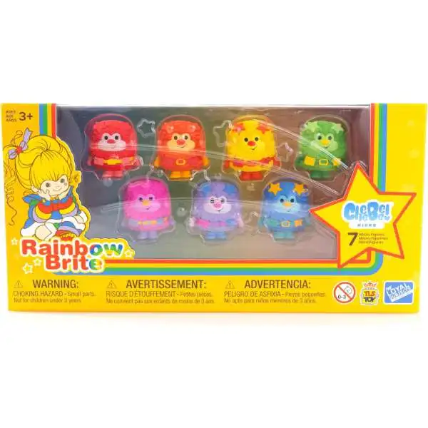 Rainbow Brite CheeBee Sprites 1.5-Inch 7-Pack Collector Set