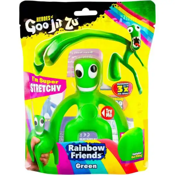 Heroes of Goo Jit Zu Rainbow Friends Green Action Figure [Gel Filling]