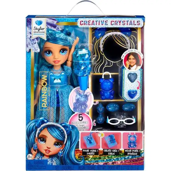 Rainbow High Creative Crystals Skyler Bradshaw Doll
