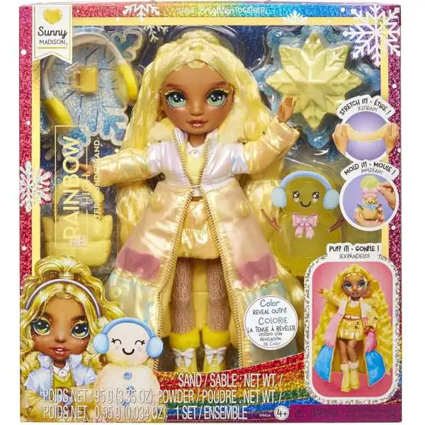 Rainbow High Winter Wonderland Sunny Madison 11-Inch Fashion Doll