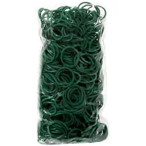 Rainbow Loom Dark Green Rubber Bands Refill Pack RL21 [600 Count]