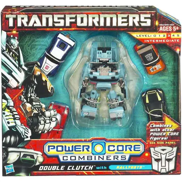 Transformers Power Core Combiners Double Clutch with Rallybots Action Figure 2-Pack
